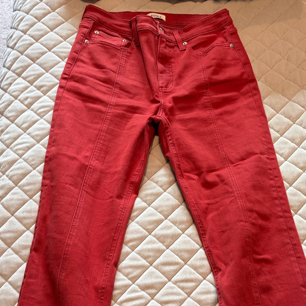 Pistola Lennon high rise cropped bootcut